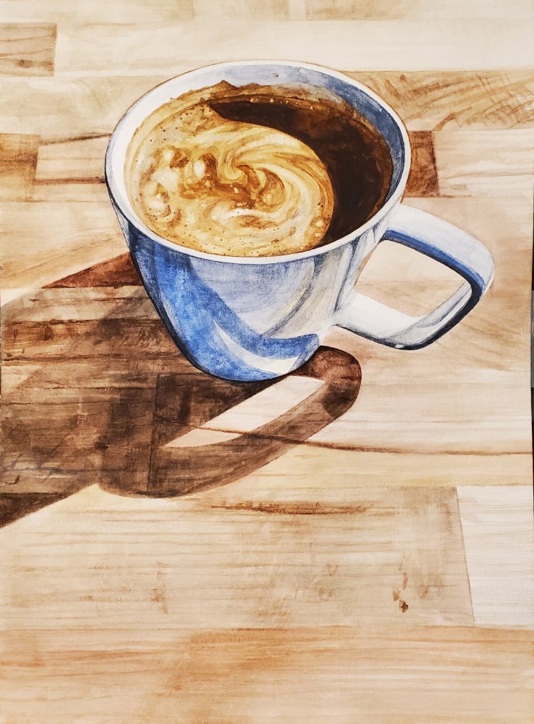Watercolor on paper